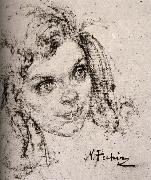 Young Girl Nikolay Fechin